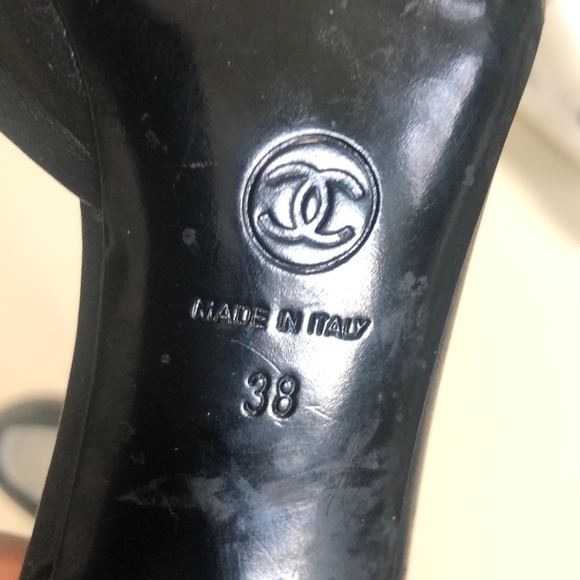 Chanel Camellia Heels - Picture 9 of 10